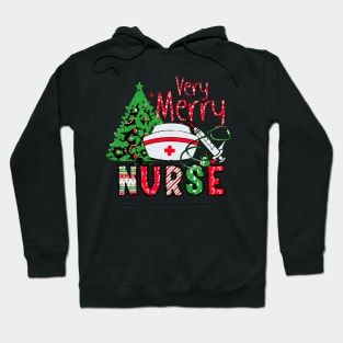 Very Merry Nurse Christmas Hoodie